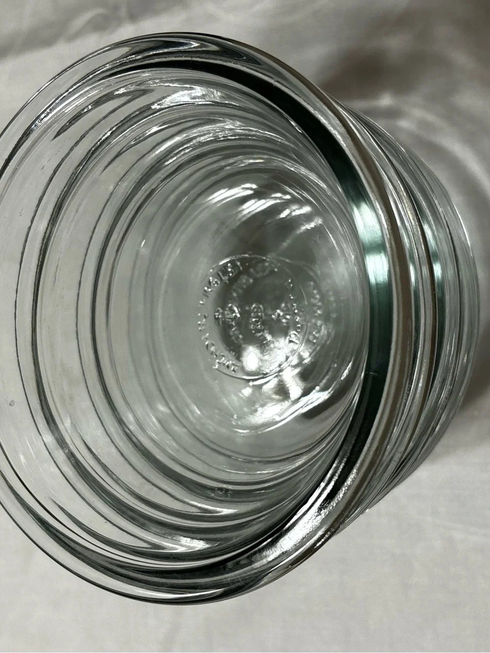 Lot Of 4 Vintage Anchor Hocking 1019 Clear Glass Oval 10oz Ramekins Custard Cups